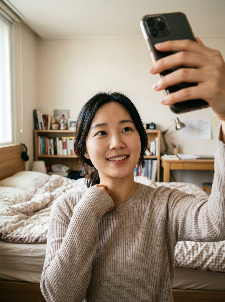 링크드인 · 여성 · 젊은 인상 · 전